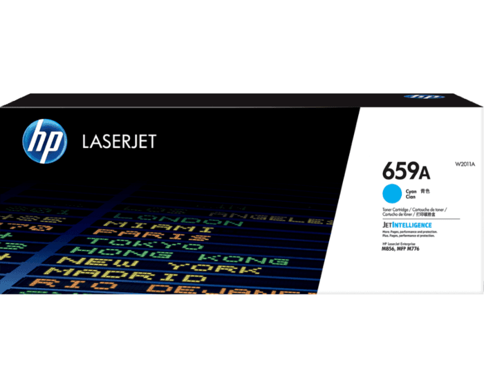 HP 659A Cyan LaserJet Toner Cartridge (W2011A)