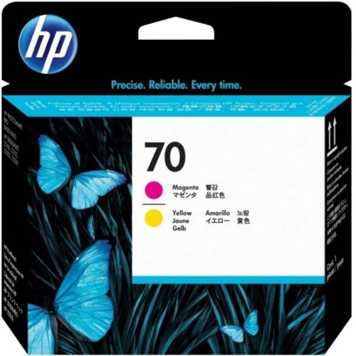 HP 70 Magenta and Yellow Printhead (C9406A)