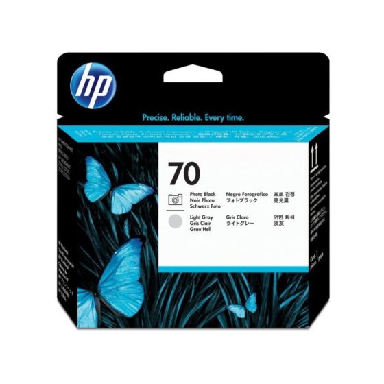 HP 70 Photo Black and LT Gray Printhead (C9407A)