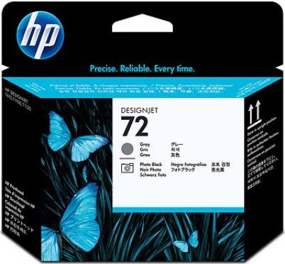 HP 72 Gray & Photo Black Printhead (C9380A)