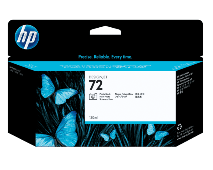 HP 72 Photo Black Ink Cartridge 130ml (3WX07A)