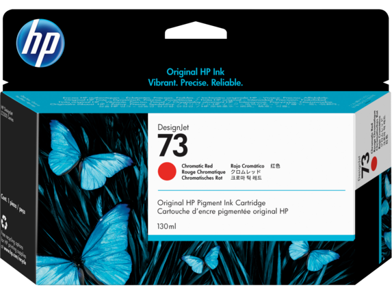 HP 73 Chromatic Red Ink Cartridge (CD951A)
