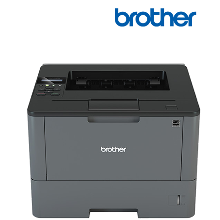 Brother Mono Laser HL-L5100DN Printer (Print, Up to 40ppm, Auto Duplex, Network ready, Mobile Print)