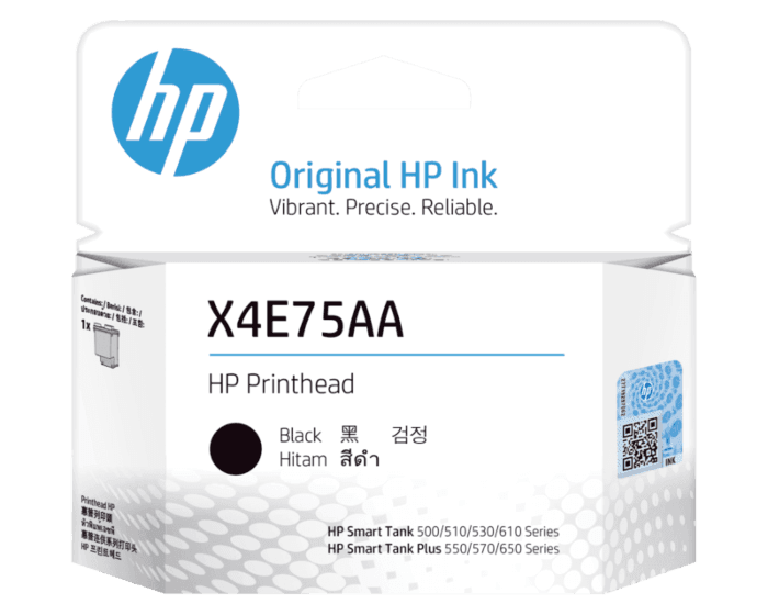 HP X4E75AA Black Printhead