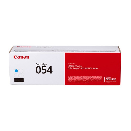 Canon 054 Cyan Toner Cartridge 1.2k (CART054C)
