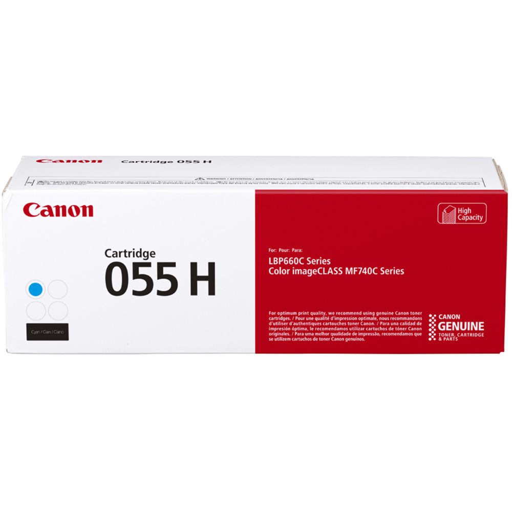 Canon 055H Cyan Toner Cartridge 5.9k (CART055HC)