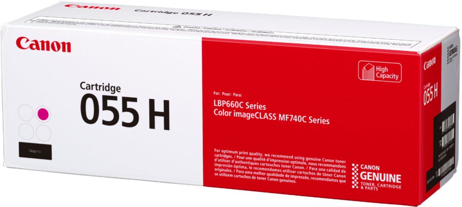 Canon 055H Magenta Toner Cartridge 5.9k (CART055HM)