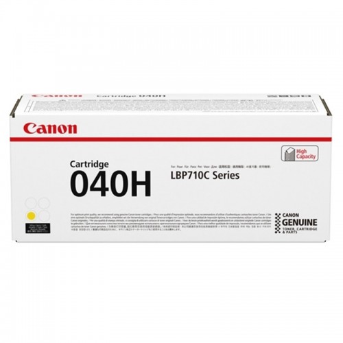 Canon Cartridge 040H Yellow High Cap Toner Cartridge (CART040HY)