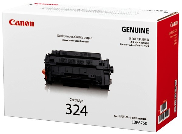 Canon Cartridge 324 Black Toner Cartridge (CART324BK)