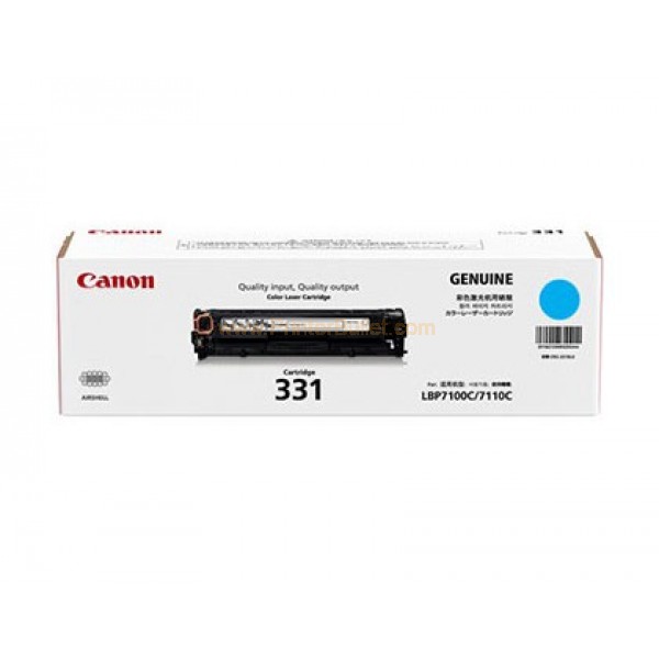 Canon Cartridge 331 Cyan Toner Cartridge (CART331C)