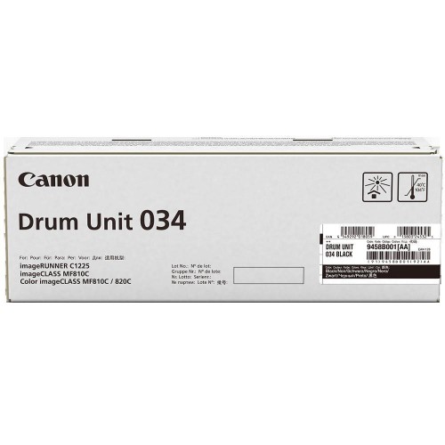 Canon MF810Cdn Black Drum Toner 034 (CART034BDR)
