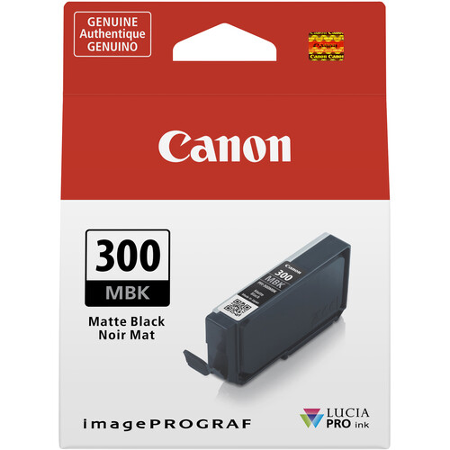 Canon PFI-300 Matte Black Ink Tank (CPFI300MBK)