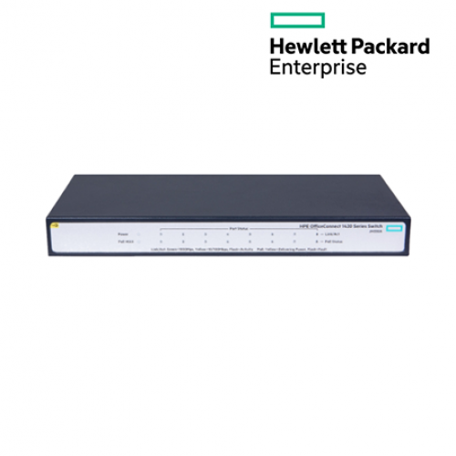HPE OfficeConnect 1420 8G Unmanaged Switch (JH329A, 8 Port, 10/100/1000 Ports, 1.5 Mb )