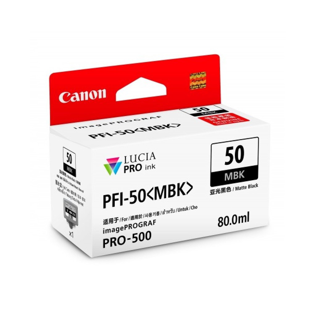 Canon PFI-50 ink tank (80ml) - Matte Black (CPFI-50MBK)