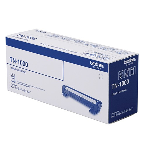 Brother TN-1000 Black Toner Cartridge (1000 pages) (B TN-1000)
