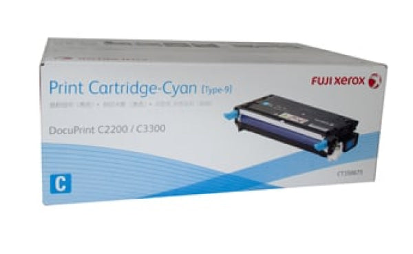 Xerox C2200 C3300 Cyan Toner Cartridge HIGH - 9k (CT350675)