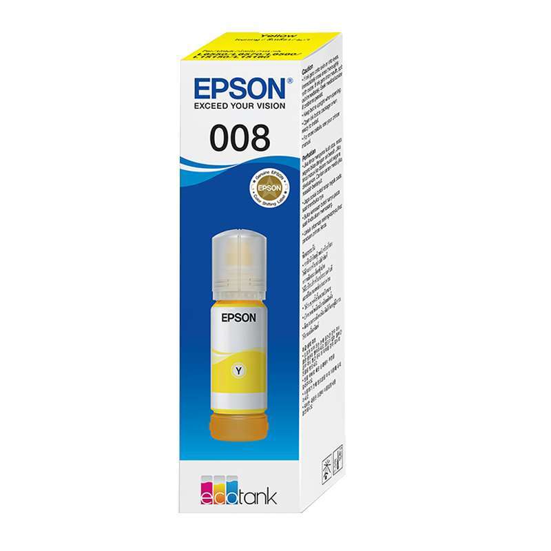 EPSON 008 Pigment Yellow Ink Bottle (C13T06G400)