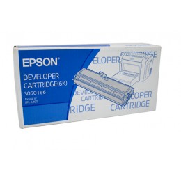 Epson C13S050166 Developer Cartridge (Up to 6,000 Page Yield, For EPL-6200)