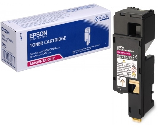 Epson C13S050612 Magenta Color Toner (For AL-C1700, CX17NF)