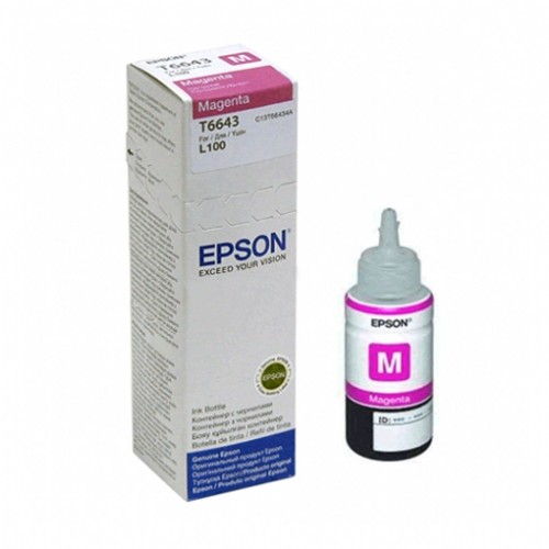 Epson L100 L200 L300 Magenta Ink Cartridge (T6643)