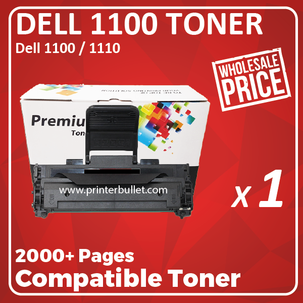 Compatible Dell B1100 Black Toner Cartridge