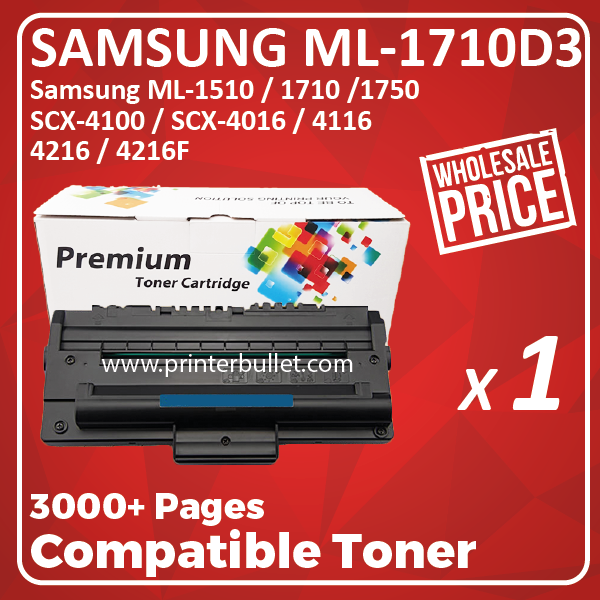 Compatible Samsung ML-1710 Black Toner Cartridge