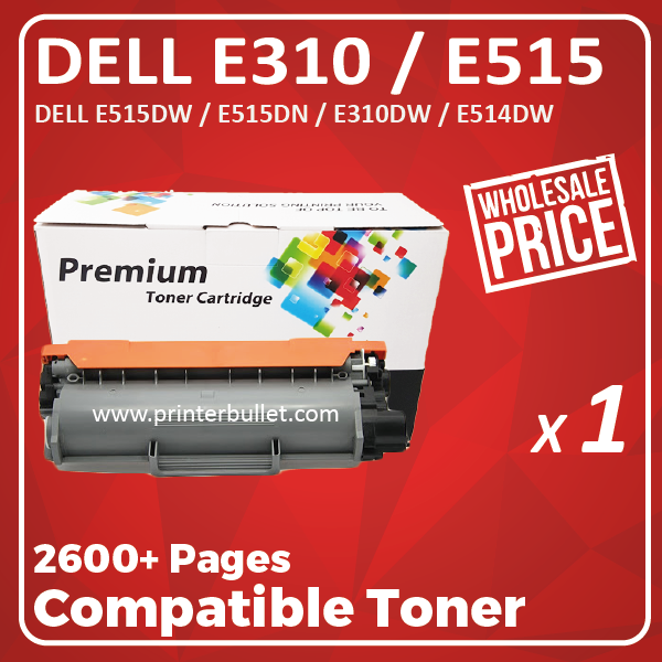 Compatible Dell E310 / E515 Toner Cartridge
