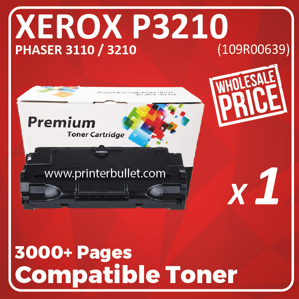 Compatible Fuji Xerox P3210 Black Toner Cartridge