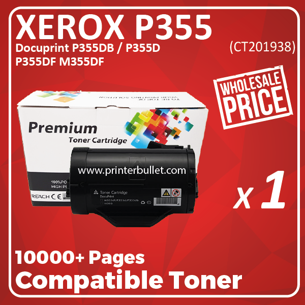 Compatible Fuji Xerox P355 M355 Black Toner Cartridge