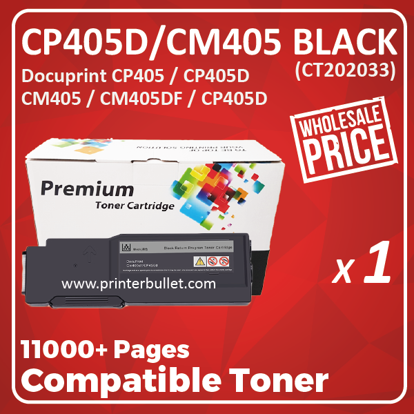 Compatible Fuji Xerox CP405D / CM405 Black Toner Cartridge