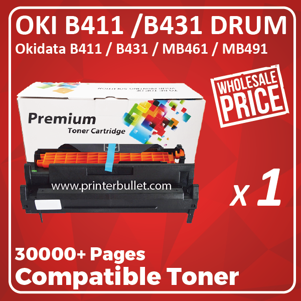 Compatible OKI B411/431 Drum Cartridge