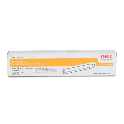 OKI B2200 Toner Cartridge 43640303