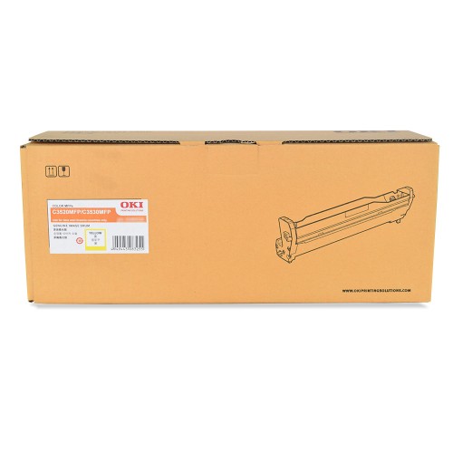 OKI C3530 Yellow Drum 43460225