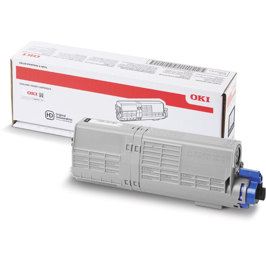 OKI C532, MC573 Black Toner #46490612 - 7k