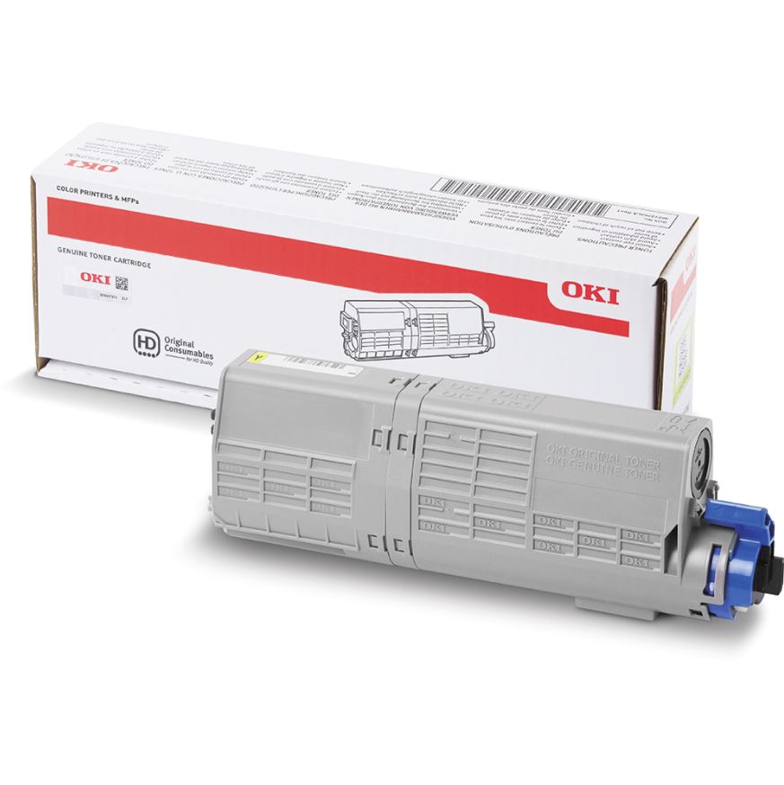 OKI C532,MC573 Yellow Toner #46490609 - 6K