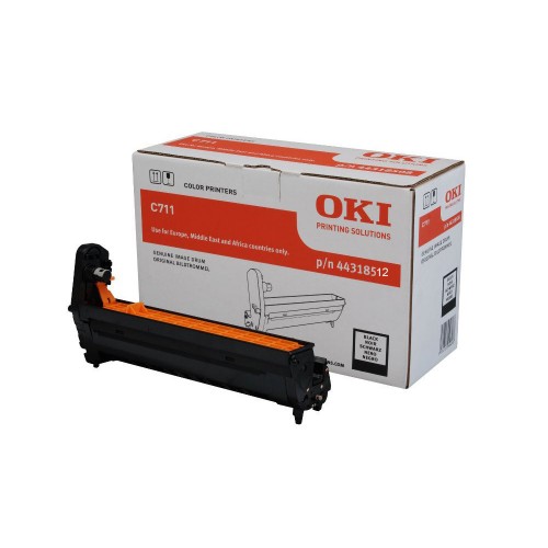 OKI C711 BLACK DRUM 20K - 44318512