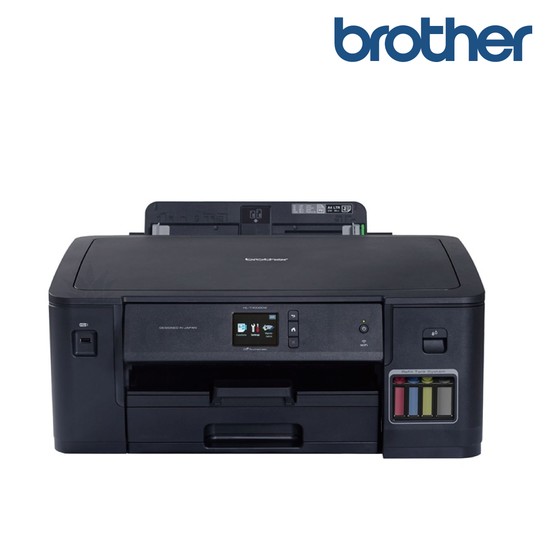 Brother HL-T4000DW A3 Inkjet Printer, Refill Ink Tank Wireless Duplex Print