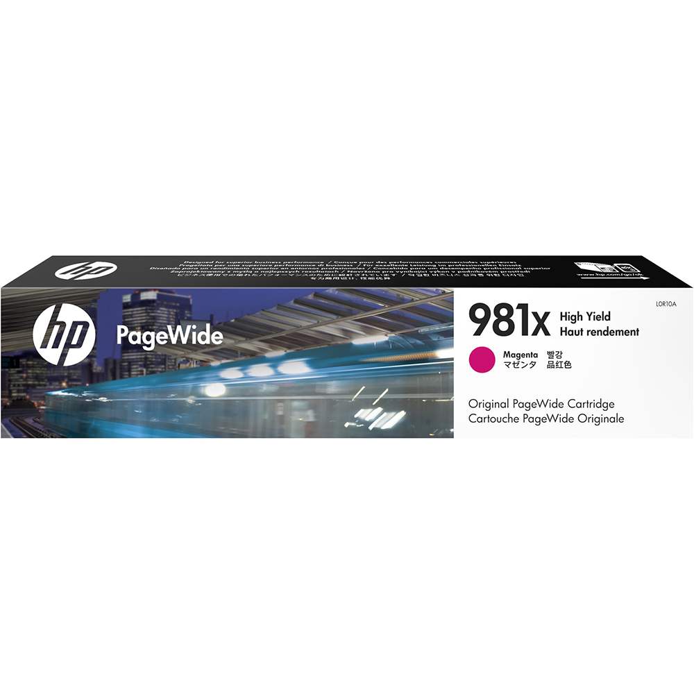 HP 981X High Yield Magenta Original PageWide Cartridge (HP L0R10A)