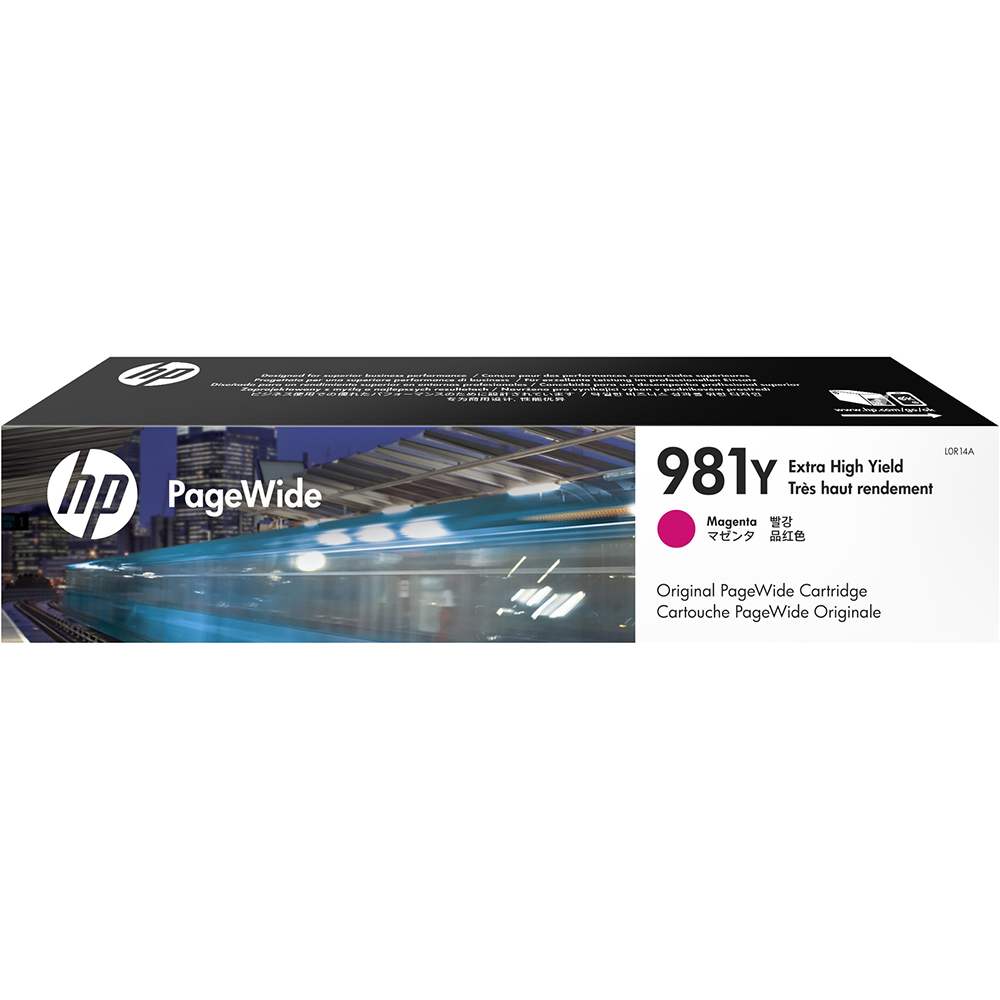 HP 981Y Extra High Yield Magenta Original PageWide Cartridge (HP L0R14A)