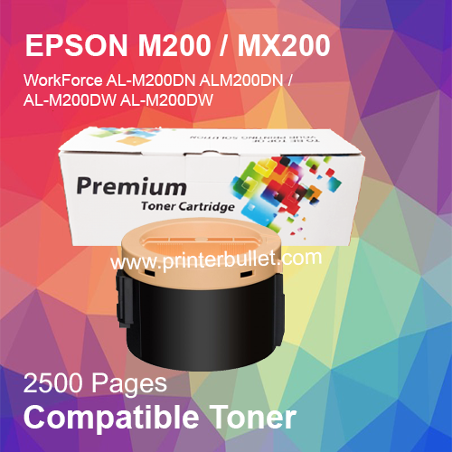 Compatible EPSON M200/MX200 Black Toner Cartridge