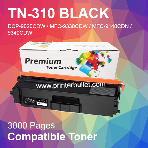 Compatible Brother TN-310 Black Toner Cartridge