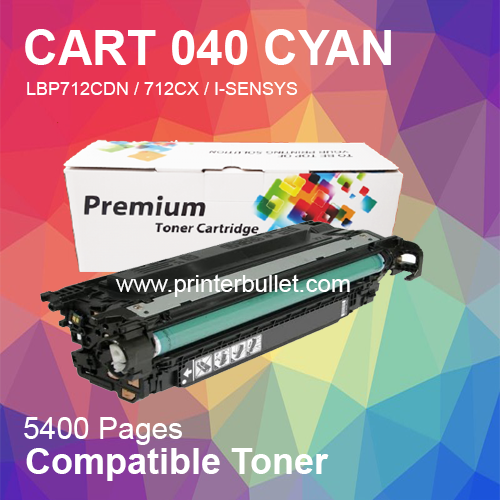 Compatible Canon 040 Cyan Toner Cartridge