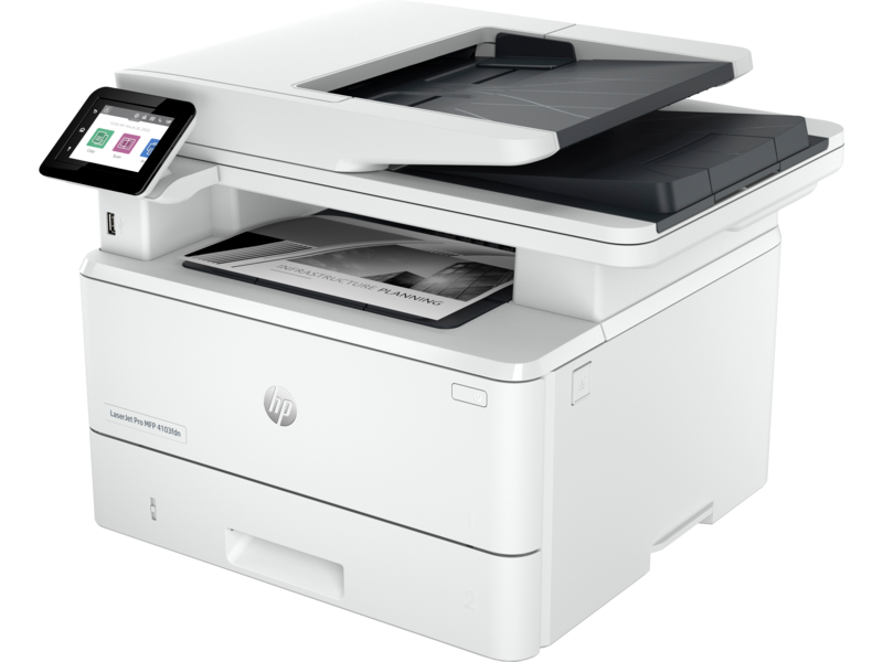 HP LaserJet Pro MFP 4103FDN Printer (2Z628A, Print, Scan, Copy, Fax, Up to 40 ppm, Auto Duplex, 1200MHz)