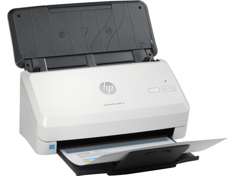 HP ScanJet Pro 2000 s2 Scanner (6FW06A, 216 x 3100 mm, Sheetfed, Network Ready)