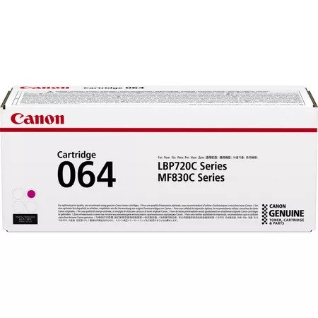 Canon Cartridge 064 Original Magenta Toner Cartridge for model LBP722Cdw / MF832Cdw (5000 pages)