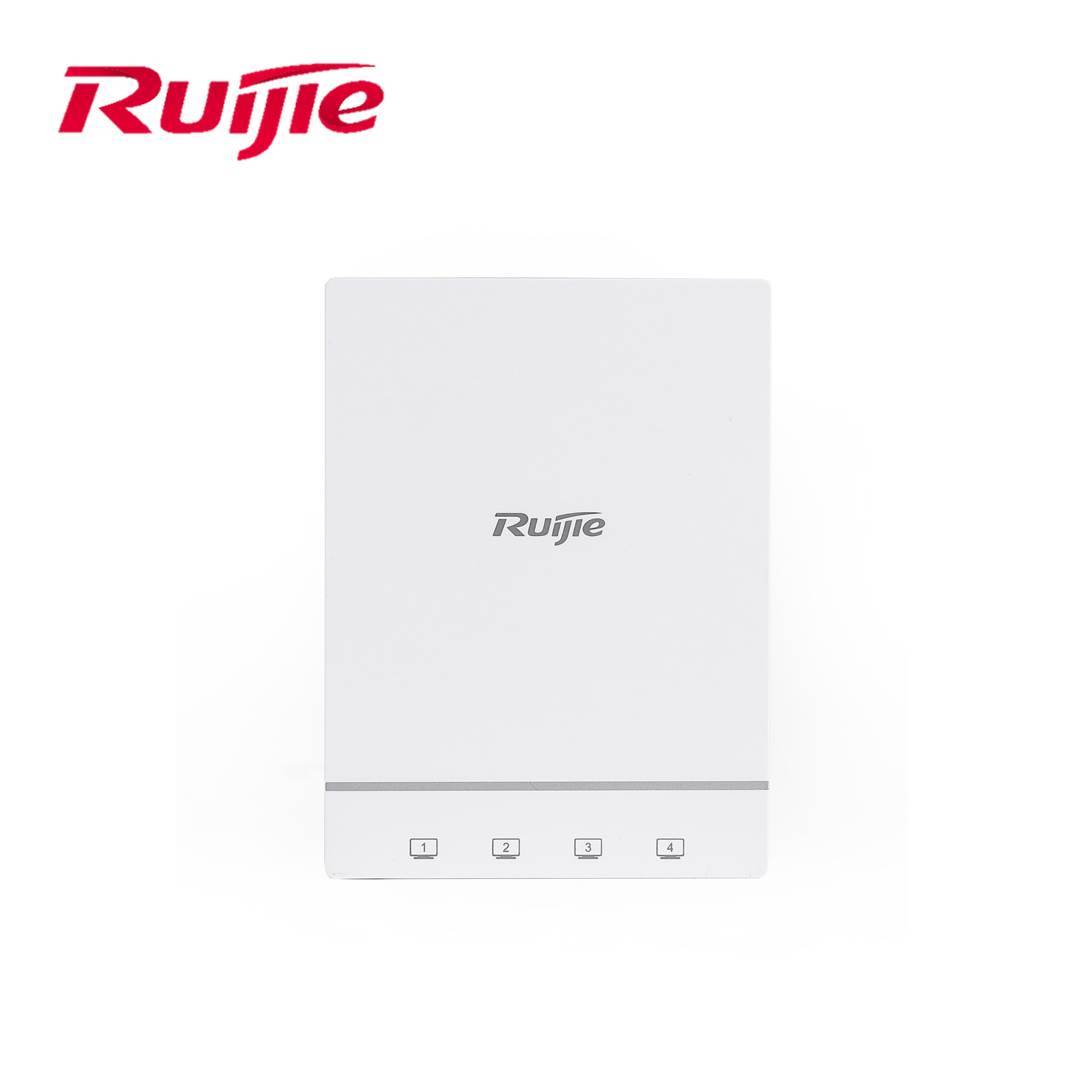 Ruijie Reyee Rg-Ap180 Cloud Ax1800 Dual-Band Wall Mount Wireless Access Point With 4 Ge Lan Port