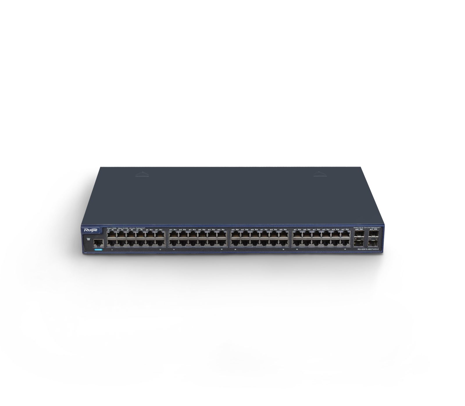RUIJIE RG-S2910-24GT4XS-E ENT MANAGED SWITCH, 24 GE PORT, 4 SFP+ (NON COMBO)