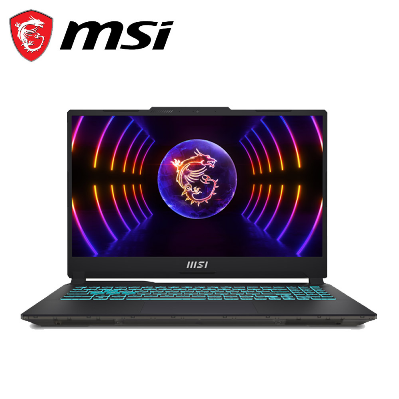 MSI Cyborg 15 A12VF-045 15.6'' FHD 144Hz Gaming Laptop Translucent Black ( I7-12650H, 16GB, 512GB SSD, RTX4060 8GB, W11 )