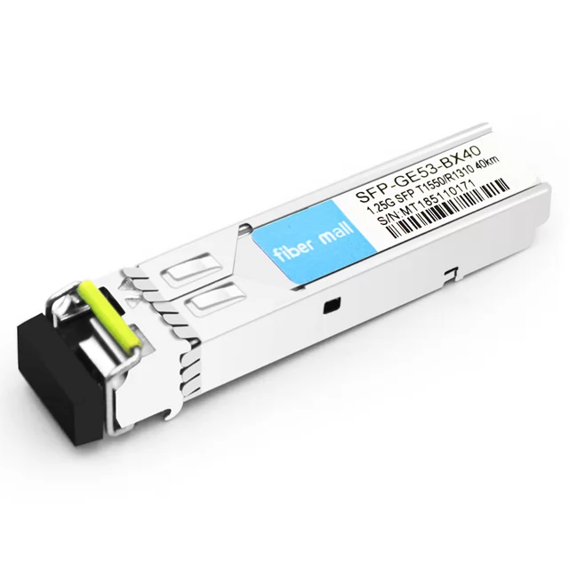 Ruijie H3C SFP-GE-LH40-SM1550-BIDI Compatible 1000Base BX BIDI SFP TX1550nm/RX1310nm 40km LC SMF DDM
