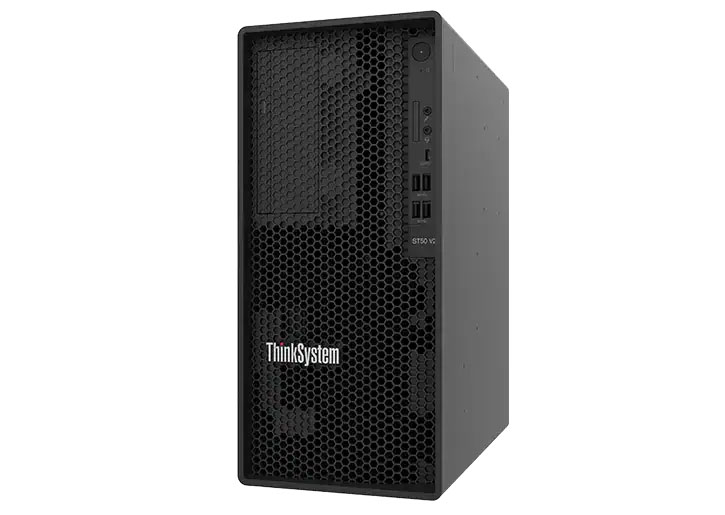 Lenovo ThinkSystem ST50 V2 Tower Server (E-2334, 16GB, 1TB, RAID 5350-8i PCIe 12Gb Adapter) (7D8FS0Y400)